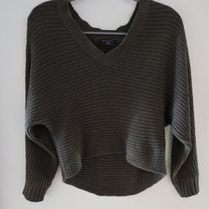 Olive green American Eagle sweater shirt